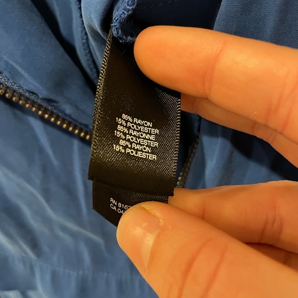 Kenneth Cole New York Blue Sleeveless Mini Dress Size Extra Small - Picture 5 of 10